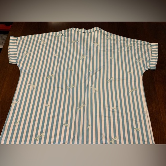 Button down collared pyjama shirt - Picture 2 of 10